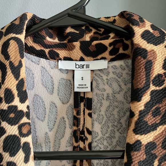 Leopard Print Blazer - Macy’s (Brand New) - Size Small - Picture 3 of 5